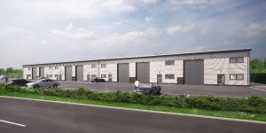 North Somerset – Construction Underway of the Arnolds Way, Business Park Yatton for owner occupiers