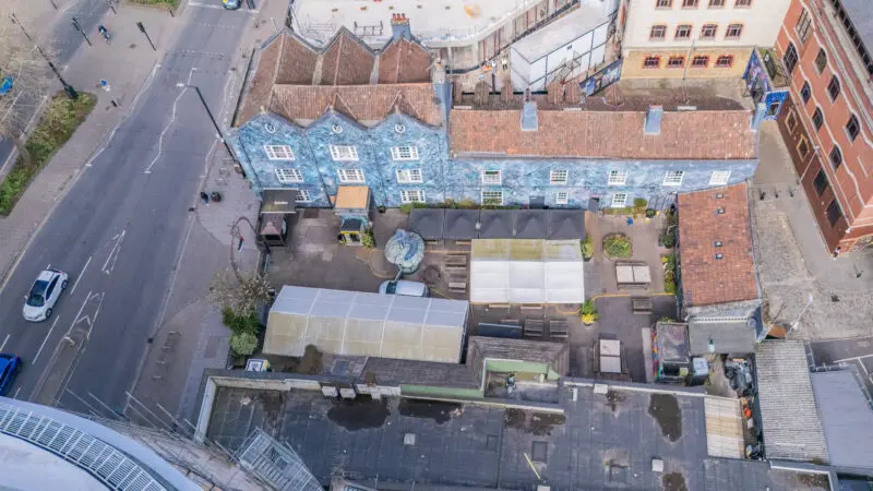 The Full Moon And Attic Bar, Stokes Croft, Bristol, City of Bristol, BS1
